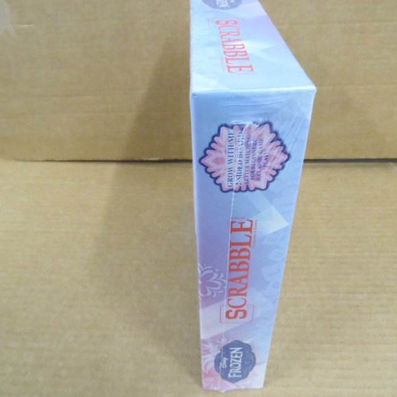 Disney FROZEN Scrabble CrossWord Board Game Double Sided Board ~ New & Sealed - Picture 4 of 4